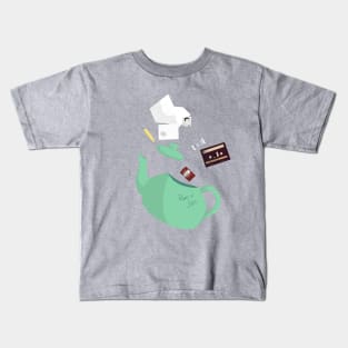 Jim and Pam teapot Kids T-Shirt